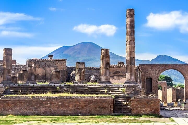 Full-Day Pompeii & Vesuvius Small-Group Tour from Rome — Hike to the Crater and Explore Ancient Ruins