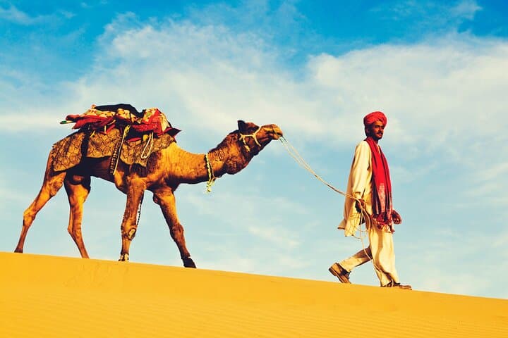 Thar Desert Camel Safari: 1-Night, 2-Day Jaisalmer Sand-Dune Adventure