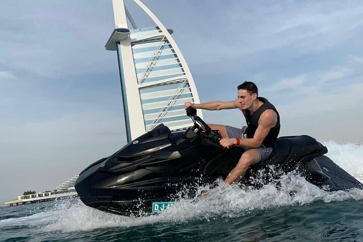 Sunset Jet Ski Splash & Sip in Dubai: Burj Al Arab & Palm Views photo 5