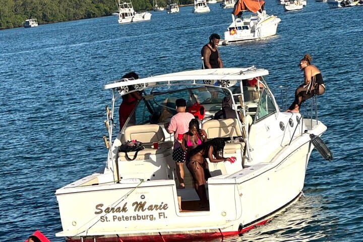 Miami Private 38' Express Cruiser Yacht Charter in Biscayne Bay photo 5