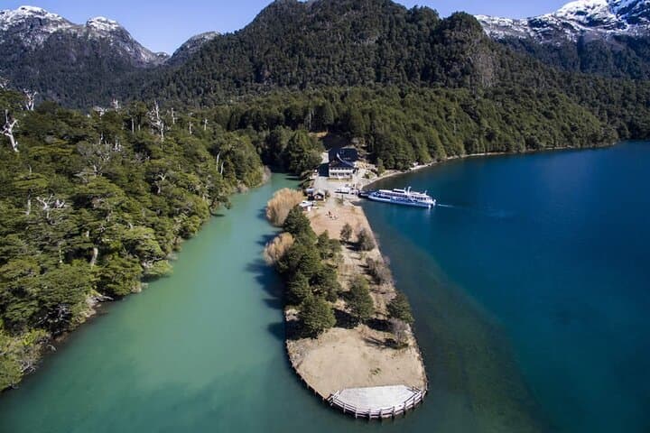 Sailing the Andean Lakes: Catamaran Journey from Puerto Varas to Bariloche