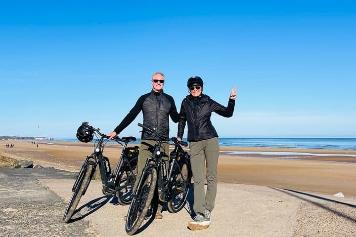 Guided Normandy E‑Bike Tour to Omaha Beach — Private WWII Battlefield Ride photo 2
