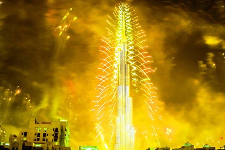 New Year's Eve Dubai Cruise: Burj Khalifa Fireworks from the Water photo 1