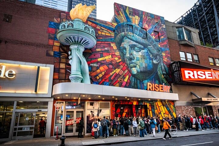 RiseNY: Soar Over New York in a 4D Flying Theater — Times Square Experience
