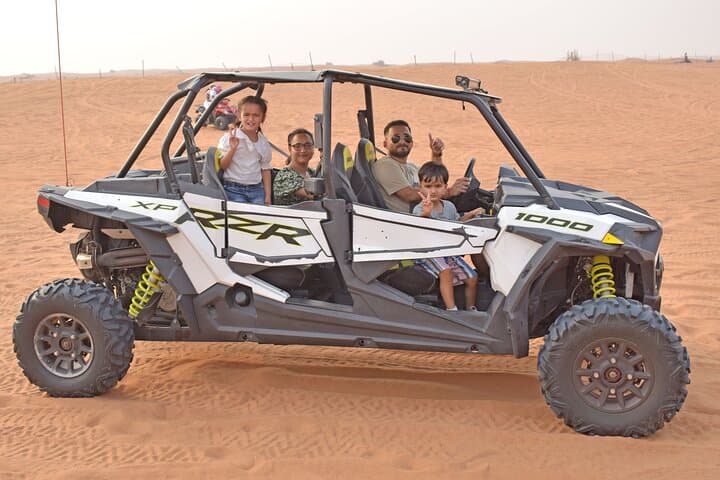 Dubai Morning Dune Buggy Safari: Sandboarding & Sunrise Camel Ride photo 6