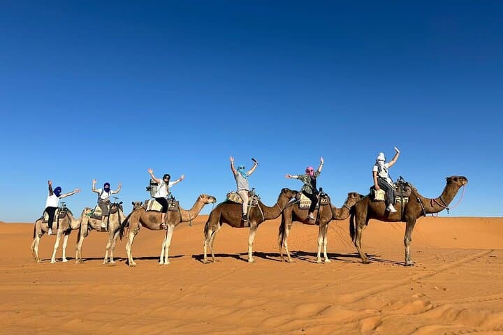 Marrakech to Merzouga: 3-Day Sahara Camel Trek & Desert Camp Experience
