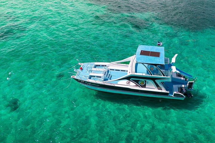 Punta Cana Catamaran Party Cruise: Snorkel, Open Bar & Natural Pool
