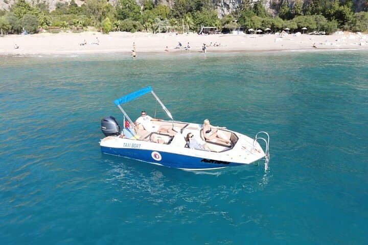 Private Oludeniz Speed Boat Tour: Blue Cave, Butterfly Valley & Aquarium Bay photo 1