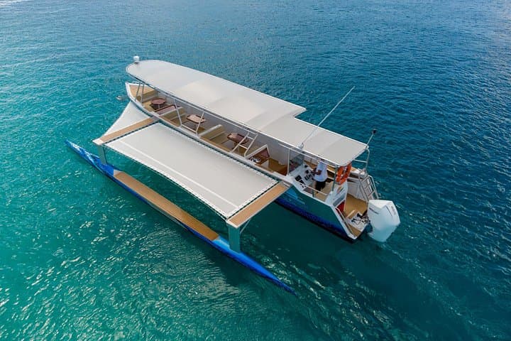 Private Blue Lagoon Canoe Tour on Raiatea & Tahaa — Snorkel, Motu Lunch & Cultural Stops photo 4