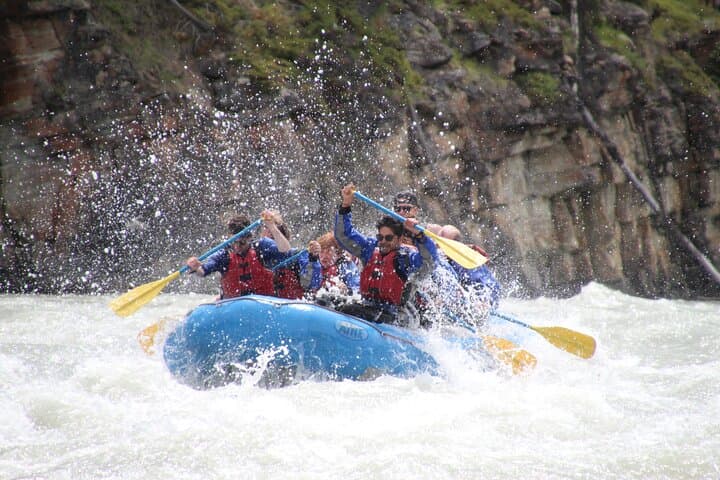 Athabasca Falls Rafting Canyon Run in Jasper — 15 km River Adventure photo 3