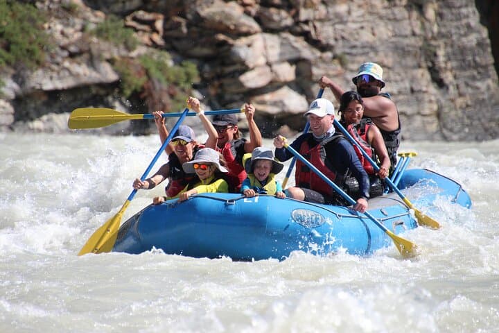 Athabasca Falls Rafting Canyon Run in Jasper — 15 km River Adventure photo 4