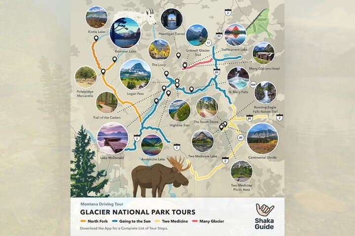 Self-Guided Many Glacier Audio Tour — Drive, Hike, and Discover Glacier National Park photo 3