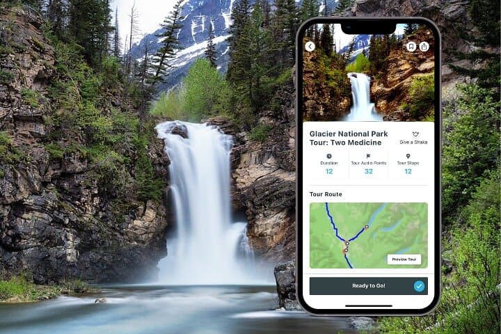 Two Medicine Self-Guided Audio Tour — Glacier National Park Driving & Short Hikes
