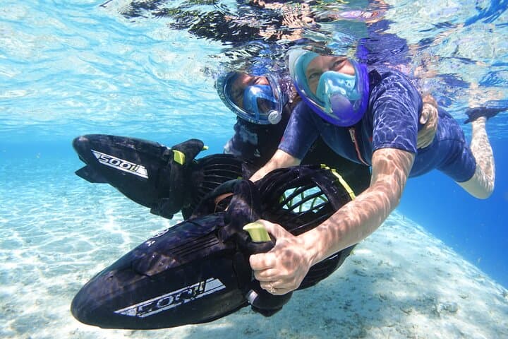 Sea Scooter Snorkel in Moorea: Reef Adventure at Temae & Stingray City