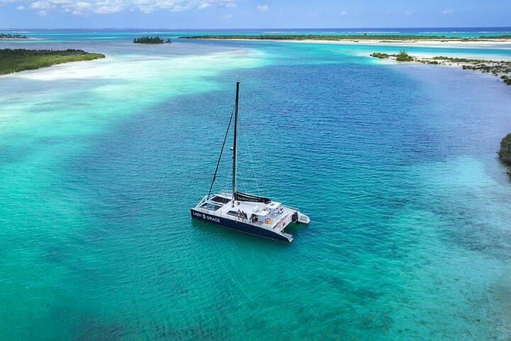 Grace Bay Luxury Catamaran Reef Snorkel Sail in Providenciales photo 3