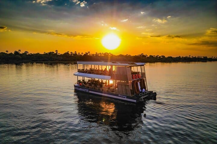 Zambezi Sunset Cruise at Victoria Falls — Riversong Luxury River Cruise photo 1