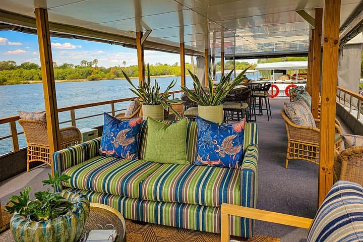 Zambezi Sunset Cruise at Victoria Falls — Riversong Luxury River Cruise photo 4