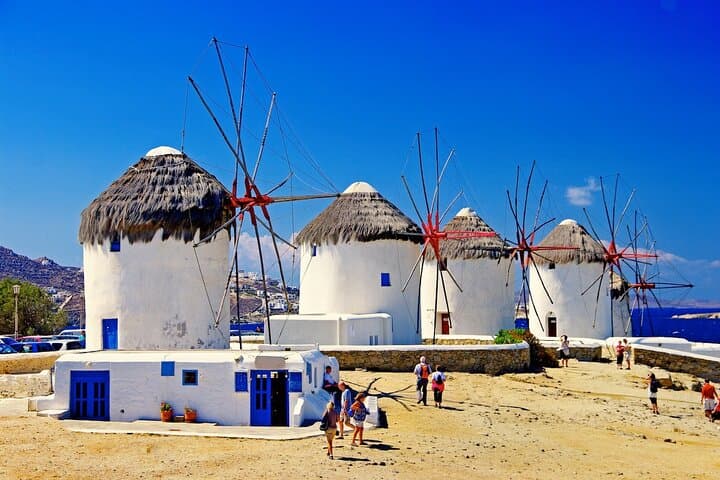 Explore Mykonos Town: 2-Hour Guided Walking Tour of Windmills, Little Venice & Panagia Paraportiani photo 3