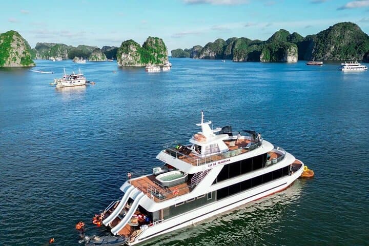 D'Charme Luxury Day Cruise to Lan Ha Bay from Cat Ba