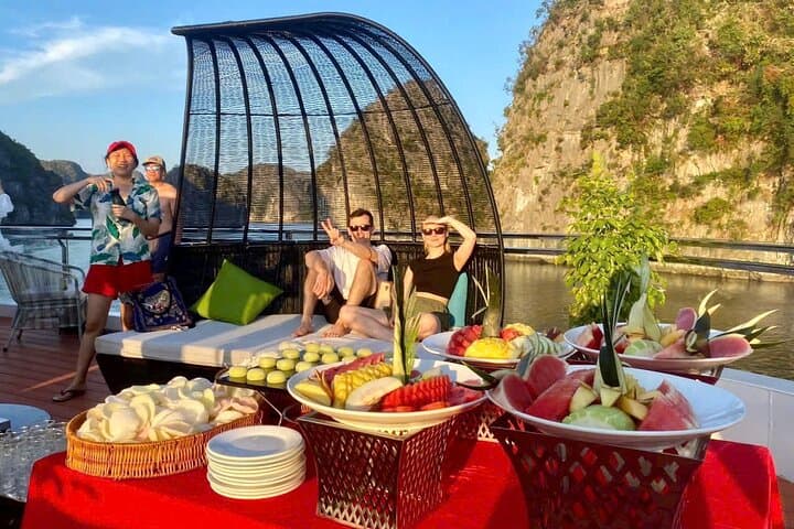 D'Charme Luxury Day Cruise to Lan Ha Bay from Cat Ba photo 6