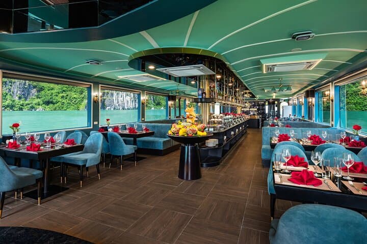 Sunlight Grand 5-Star Day Cruise: Explore Ha Long Bay's Limestone Islands photo 2