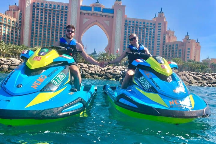 Ride the Skyline: 1-Hour Jet Ski Tour to Burj Al Arab & Atlantis, Dubai photo 1