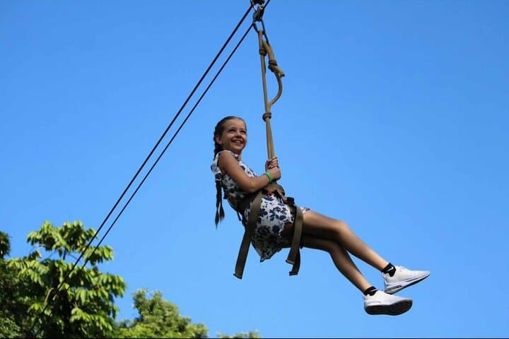 Roatan Jungle Zip Line, Eco-Park & West Bay Snorkel Adventure