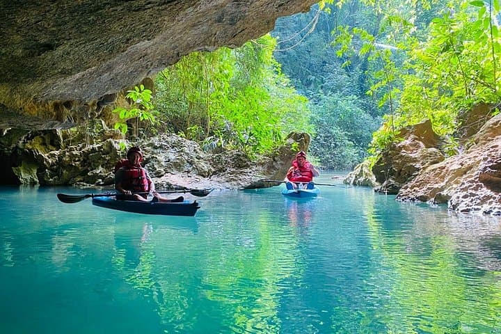 Seven-Mile Cave Kayak and Zipline Adventure near San Ignacio photo 2