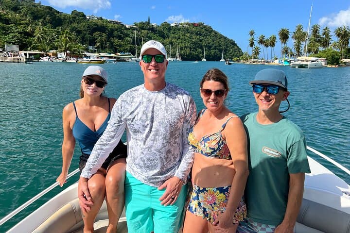 Private Half-Day Boat Charter to Soufrière and the Pitons, St. Lucia photo 2