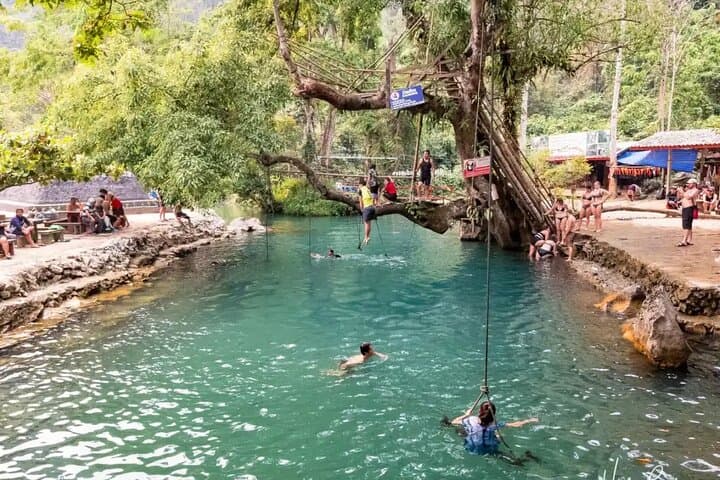 Hike Nam Xay Viewpoint & Swim Blue Lagoon 1 — Vang Vieng Day Tour photo 2