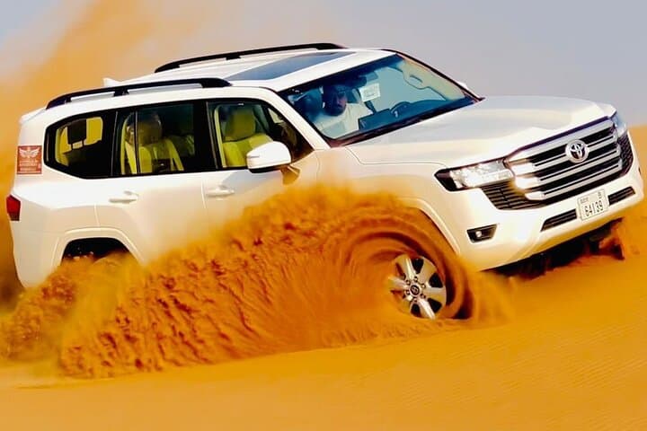 Premium Dubai Desert Safari with BBQ Buffet and Luxury Camp Experience