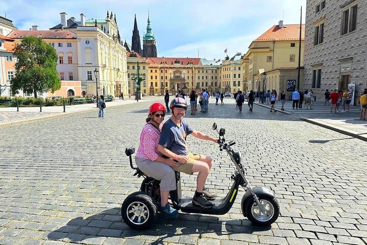 Prague Highlights eBike & eScooter Tour: Castle, Kampa and Vltava Ride photo 6