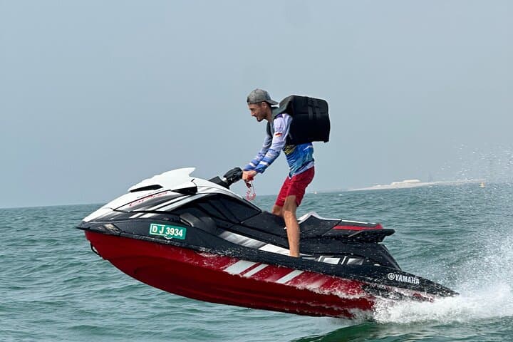 Burj Al Arab Jet Ski: 60-Minute Yamaha GP1900R Ride with Free Photos photo 5