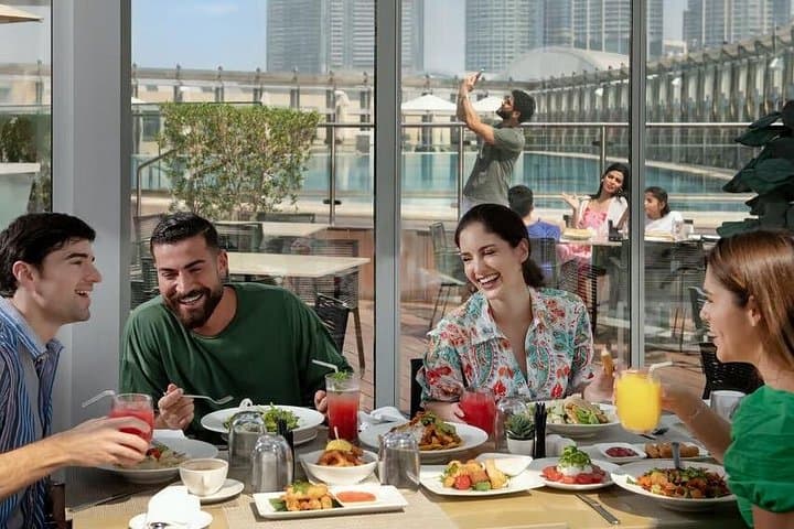 Burj Khalifa Level 124 Lunch or Dinner at The Burj Club — Rooftop Views & Dining photo 4