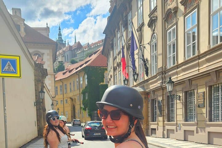 Prague Highlights eBike & eScooter Tour: Castle, Kampa and Vltava Ride photo 3