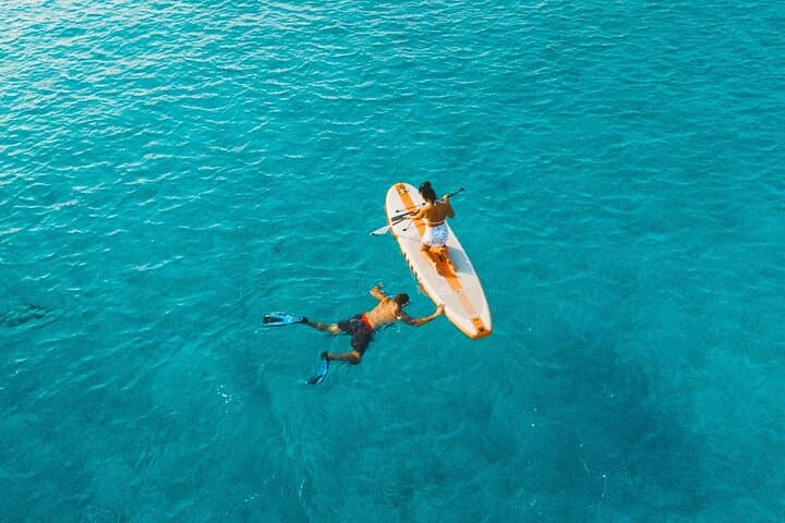 Rethymno Private Catamaran Cruise: Full-Day Lunch, Snorkel & SUP photo 3