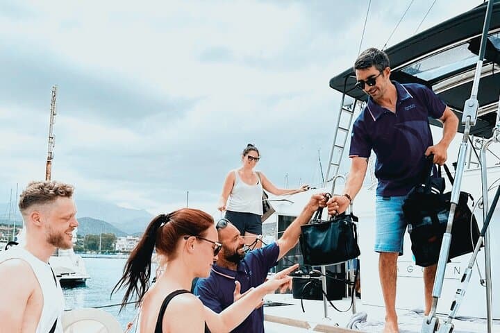 Rethymno Private Catamaran Cruise: Full-Day Lunch, Snorkel & SUP photo 5