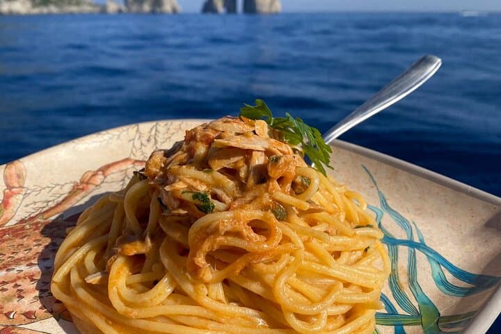 Capri Boat Cooking Class: Fish, Cook & Swim From Sorrento