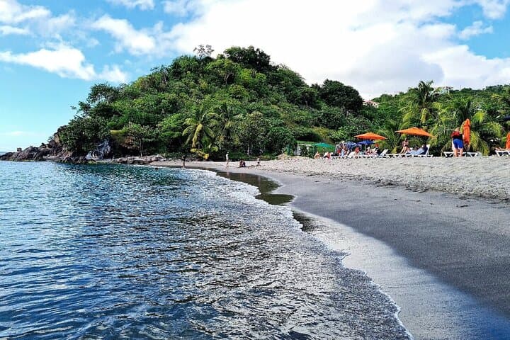 Dominica Waterfalls, Sulphur Spa & Black Sand Beach Day Tour photo 1