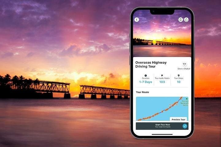 Overseas Highway Self-Guided Audio Tour: Drive Miami to Key West with GPS Narration