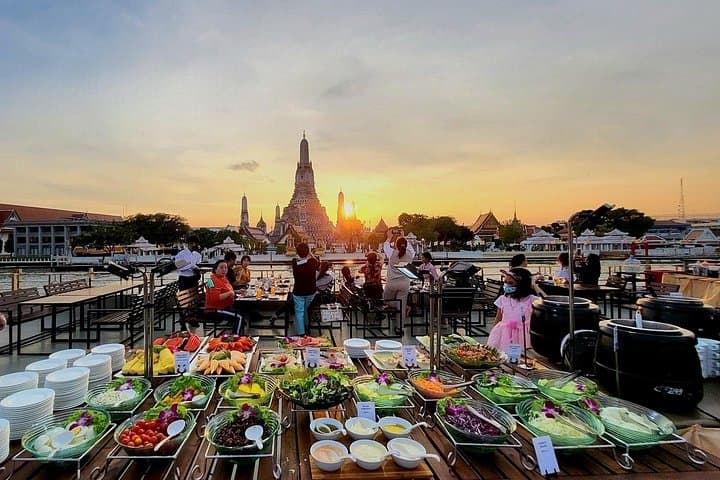 Golden Sunset White Orchid River Cruise from ICONSIAM | Bangkok Dinner Cruise photo 1