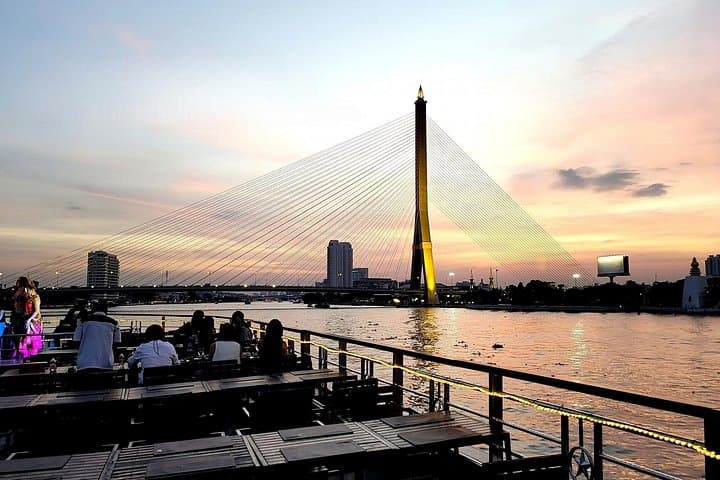 Golden Sunset White Orchid River Cruise from ICONSIAM | Bangkok Dinner Cruise photo 3