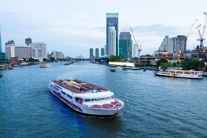 Golden Sunset White Orchid River Cruise from ICONSIAM | Bangkok Dinner Cruise photo 2