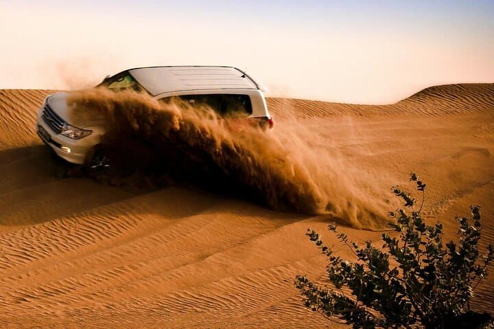 Private Sunrise Desert Safari in Dubai — Dune Bashing, Camel Ride & Breakfast photo 2