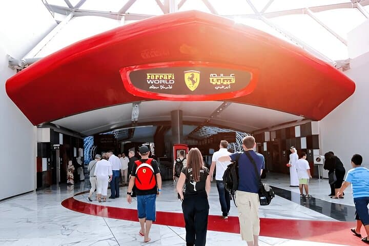 Abu Dhabi Day Tour with Ferrari World: Mosque, Corniche & High-Speed Rides photo 2