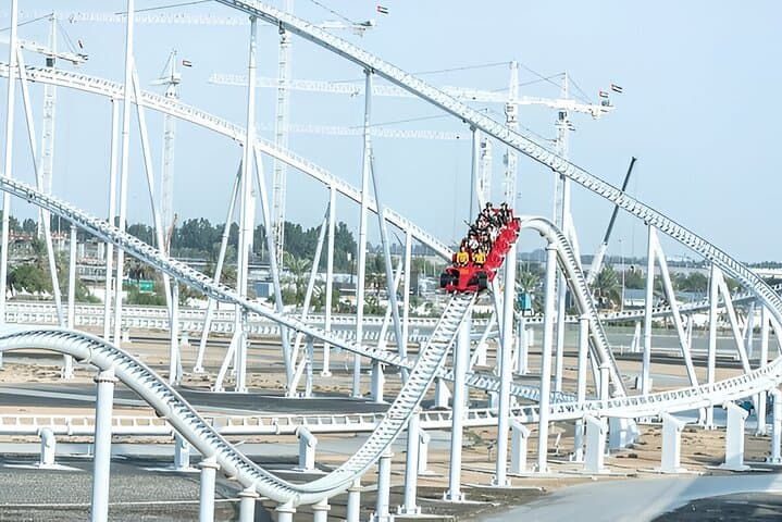 Abu Dhabi Day Tour with Ferrari World: Mosque, Corniche & High-Speed Rides photo 5