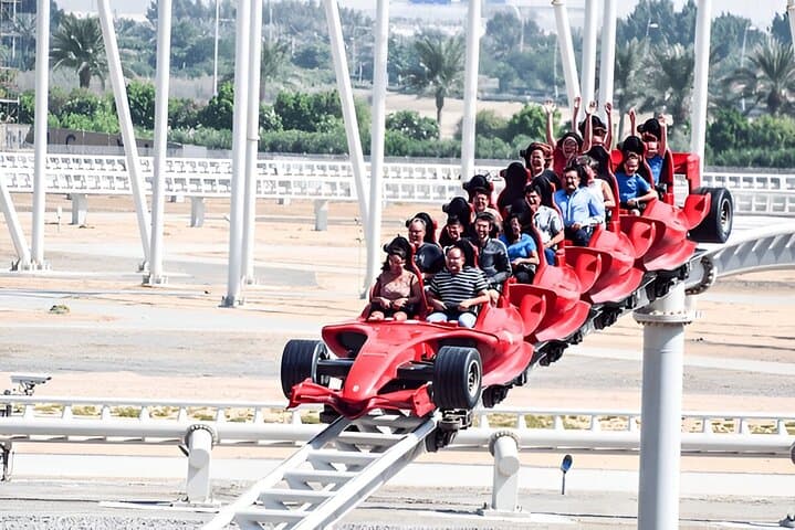 Abu Dhabi Day Tour with Ferrari World: Mosque, Corniche & High-Speed Rides photo 6