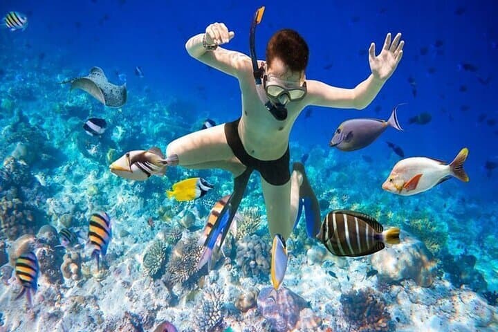Dive into Fun: Nha Trang's Snorkeling and Floating Bar Adventure