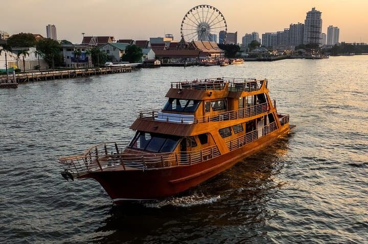 Pruek Michelin Dining Cruise on the Chao Phraya — Michelin-Starred River Dinner in Bangkok
