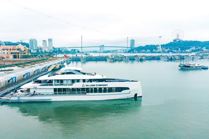 Halong Symphony Cruise: Full-Day Luxury Trip to Ha Long Bay (Sung Sot & Ti Top) photo 2